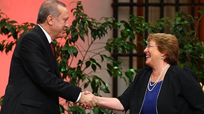 أردوغان تشيلي بوابة تركيا على أمريكا الجنوبية ودول الكاريبي