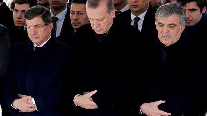 11. Cumhurbaşkanı Abdullah Gül'ün kayınpederinin cenaze töreni