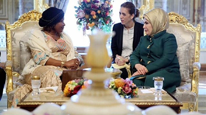 Any Voice Originating in Africa Resounds in Turkey: First Lady 