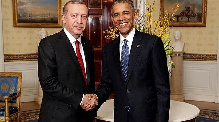 بحث الرئيس التركي رجب طيب أردوغان، ونظيره الأمريكي باراك أوباما، عدة قضايا منها مكافحة تنظيم "داعش" الإرهابي، وأزمة اللاجئين.
