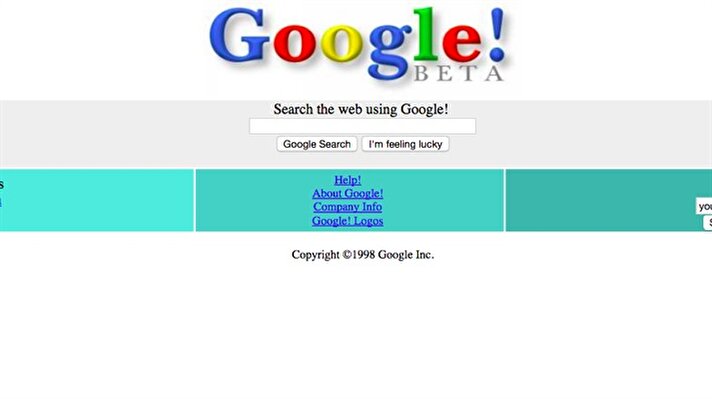 Google; 11 Kasım 1998
