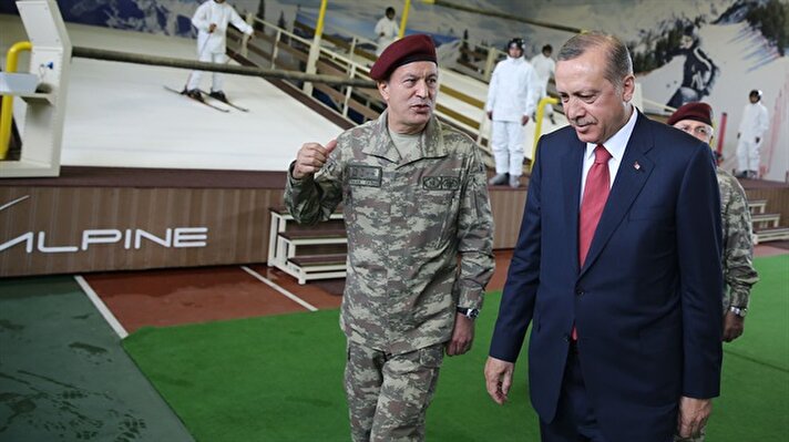 أردوغان في زيارة للقوات الأمنية الخاصة