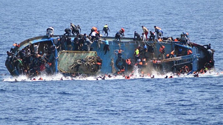 567 göçmeni taşıyan tekne böyle battı