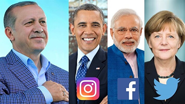 ABD Başkanı Barack Obama - Facebook: 48 milyon - Twitter: 74 milyon - Instagram: 7 milyon