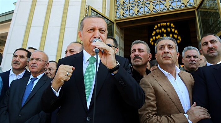 Cumhurbaşkanı Recep Tayyip Erdoğan, Beştepe'de Cuma namazının ardından toplanana vatandaşlara seslendi. 