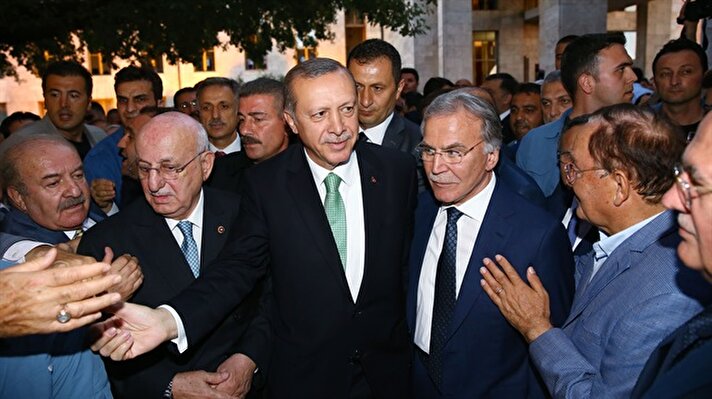 Cumhurbaşkanı Erdoğan Meclis'i ziyaret etti