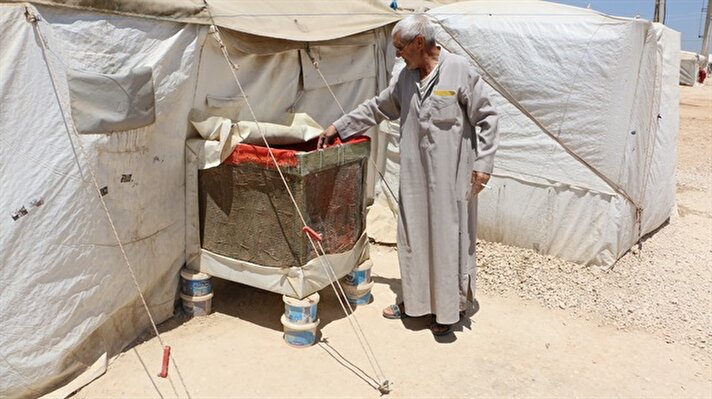 Vantilatör klima'nın çadırın içini soğutması, ürünün çadır kentte yaygınlaşmasına ve bazı Suriyeliler tarafından üretilip satılmasına da neden oldu.