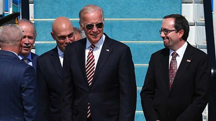 ABD Başkan Yardımcısı Joe Biden, resmi temaslarda bulunmak üzere Ankara'ya geldi. 