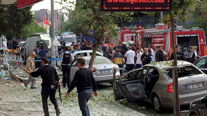 Explosion in Yenibosna neighborhood of Istanbul
