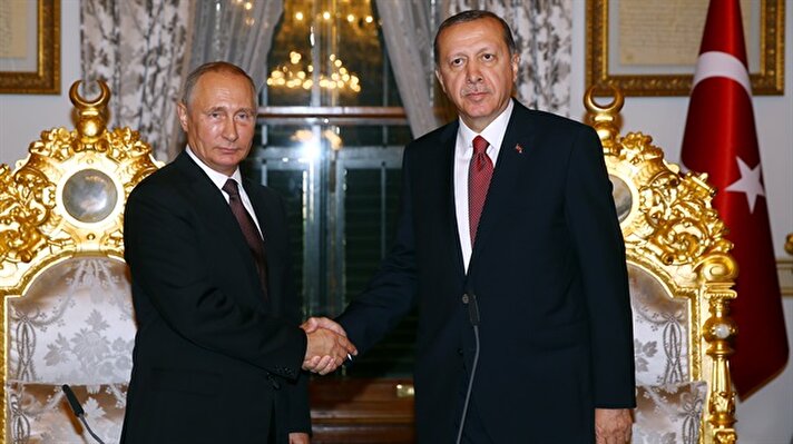 Erdoğan ile Putin bir araya geldi