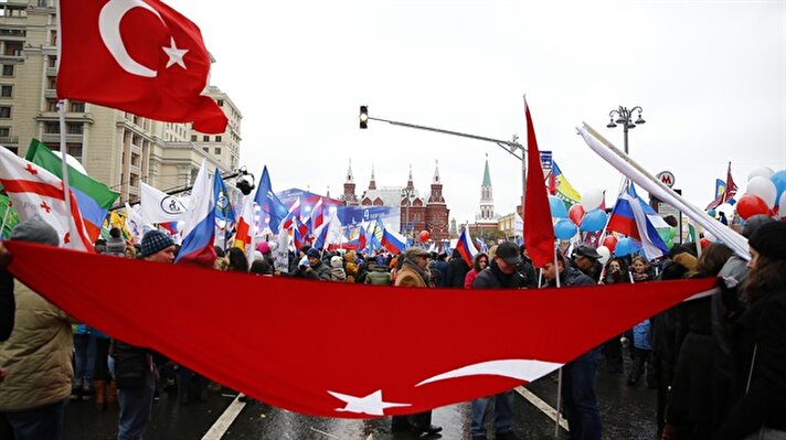 Rusya Federasyonu'nda Ulusal Birlik Günü kutlandı.
