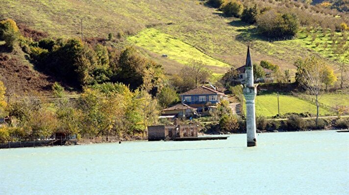 Samsun'un Bafra ilçesinde bulunan ve batık minarenin de içinde yer aldığı Derbent Baraj Gölü, doğa turizmine kazandırılacak.