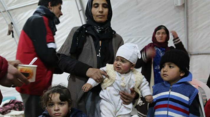 Turkmen's fleeing from Tal Afar, Iraq, took refuge in Turkey's border city of Hatay 
