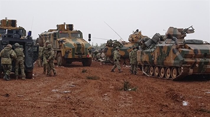 Türk askeri El-Bab'da ilk kez görüntülendi