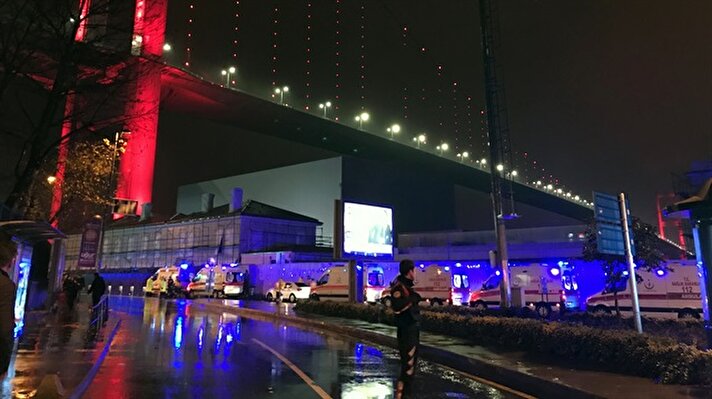 Ortaköy'de gece kulübüne silahlı saldırı