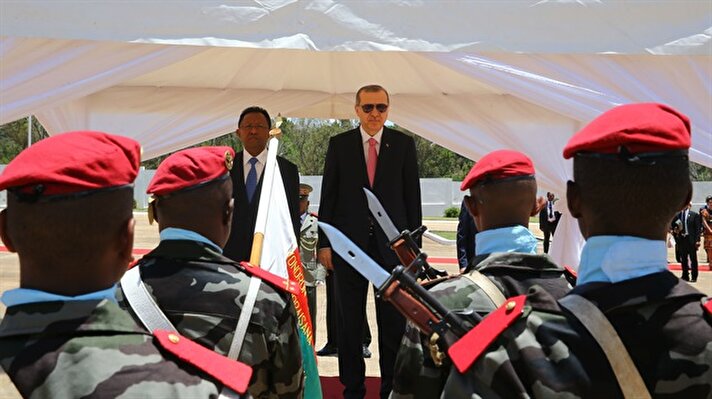 President Erdoğan paying visit to Madagascar 