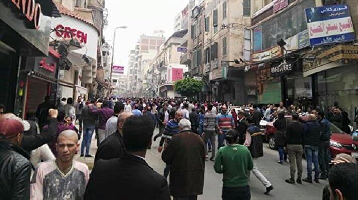 التلفزيون المصري: 10 قتلى و 21 مصاباً بتفجير كنيسة الإسكندرية