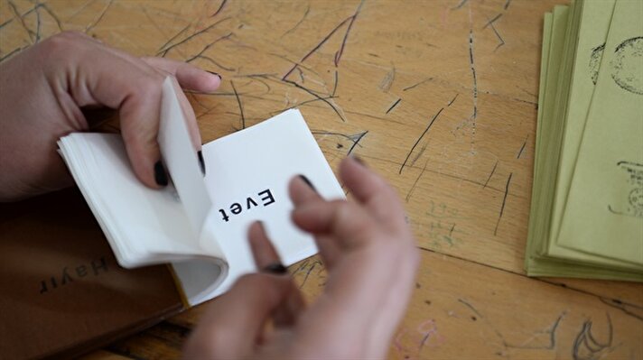 Anayasa değişikliği için doğudaki 32 ilde oy verme süresi 16.00'da sona erdi.