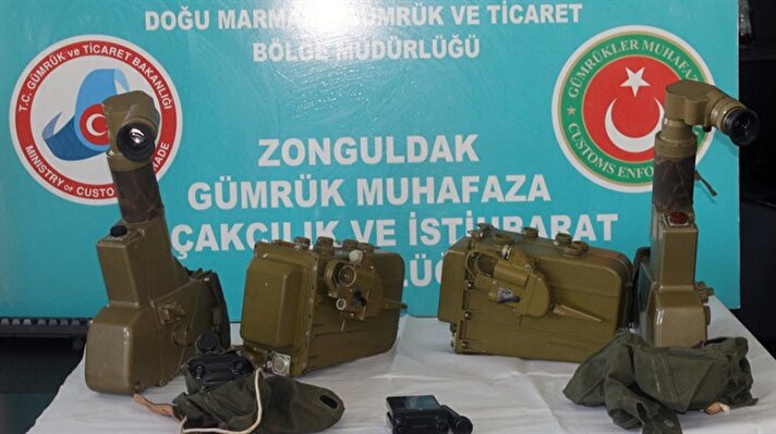 Zonguldak Limanı'nda iki antitank füzesi ele geçirildi