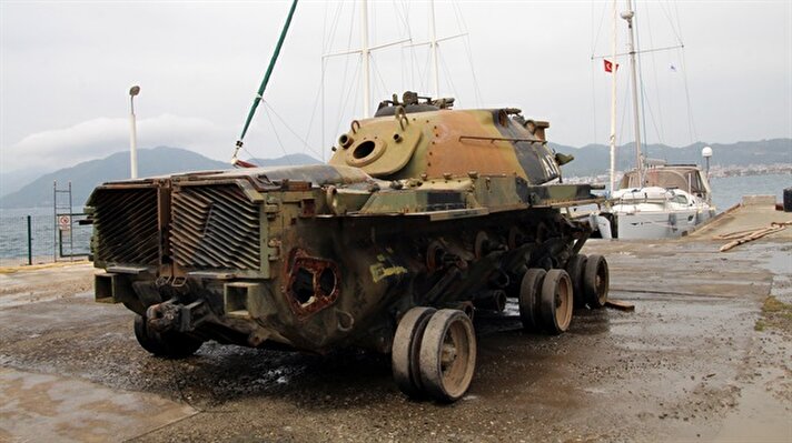 Milli Savunma Bakanlığı tarafından hibe edilen 1941 yapımı tank, dalış turizminde kullanılmak üzere Muğla'nın Marmaris ilçesinde batırılacak.