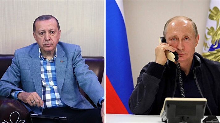 Erdoğan-Putin zirvesinden dikkati çeken kareler