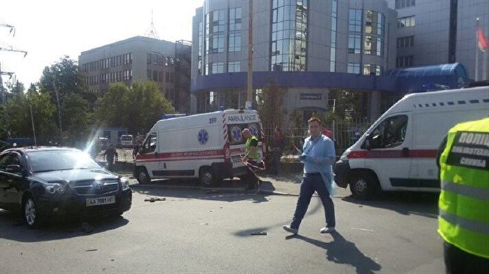 Car explosion hits Ukraine's capital