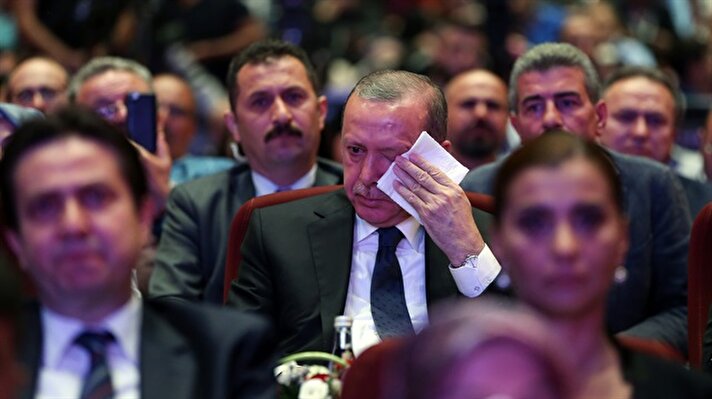Cumhurbaşkanı Recep Tayyip Erdoğan, Beştepe Millet Kongre ve Kültür Merkezi'nde düzenlenen 15 Temmuz Şehitleri Anma Programı'na katıldı.
