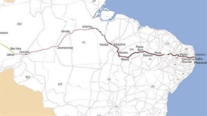 Güney Amerika'aki meşhur Transamazonica (BR230) yani Trans Amazon Yolu dünyanın en korkunç yolları arasında kabul ediliyor. 

