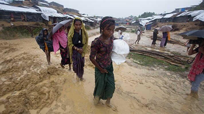 Arakanlı Müslümanlar Bangladeş'te zor şartlar altında yaşıyor