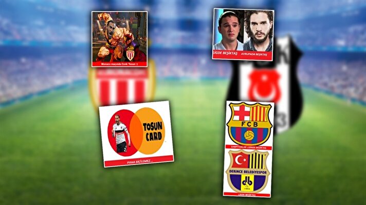 Monaco galibiyeti ardından güldüren Beşiktaş capsleri