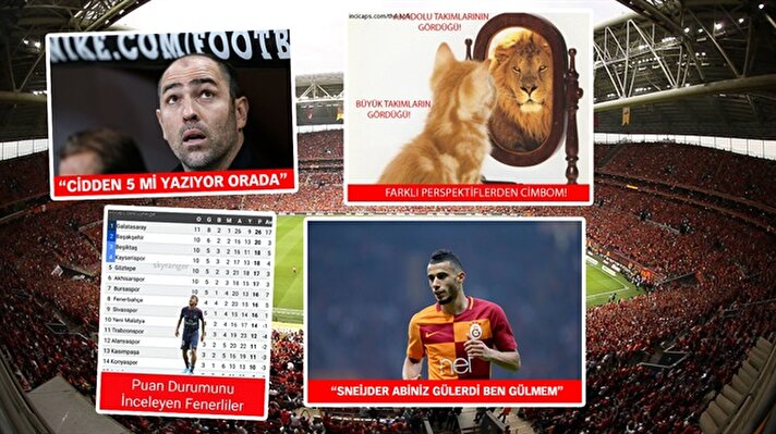 Galatasaray - Gençlerbirliği maçı sonrası sosyal medya