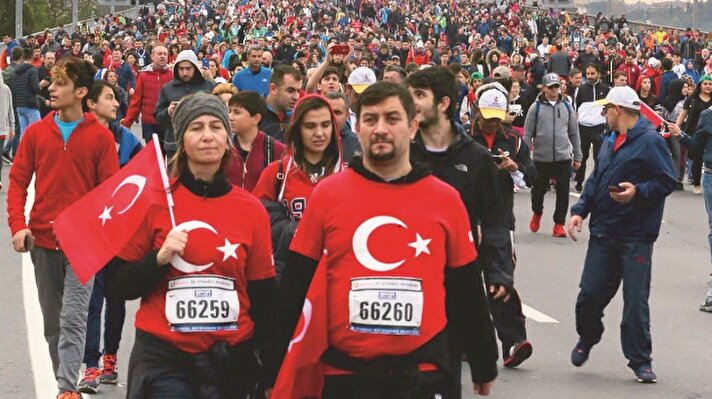 Vodafone 39. İstanbul Maratonundan estantaneler