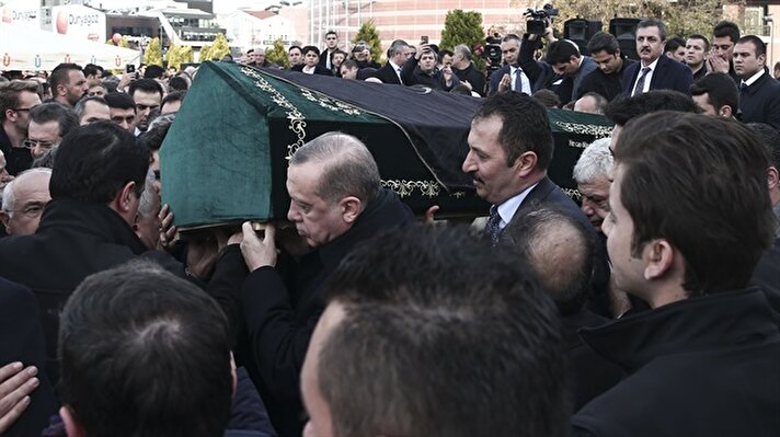 İTO Yönetim Kurulu Başkanı İbrahim Çağlar'ın cenaze töreni