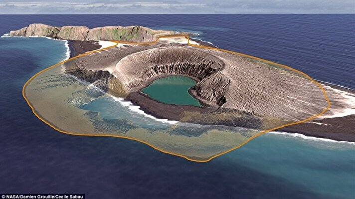 Dünyanın en yeni adası olarak kayıtlara geçen, Tonga'nın eski iki adasının arasında ortaya çıkan Hunga Tonga için 30 yıl ömür biçildi. 