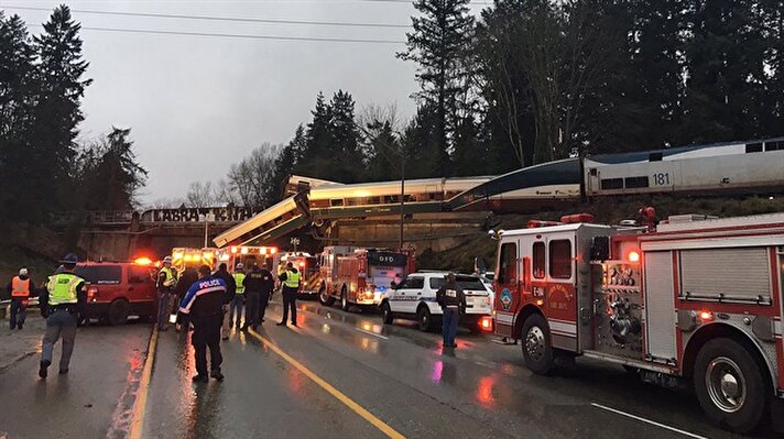 ABD’de tren kazası: 79 yaralı