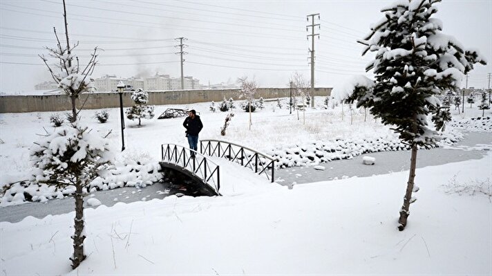 Turkey’s Eastern Anatolia turns into winter wonderland