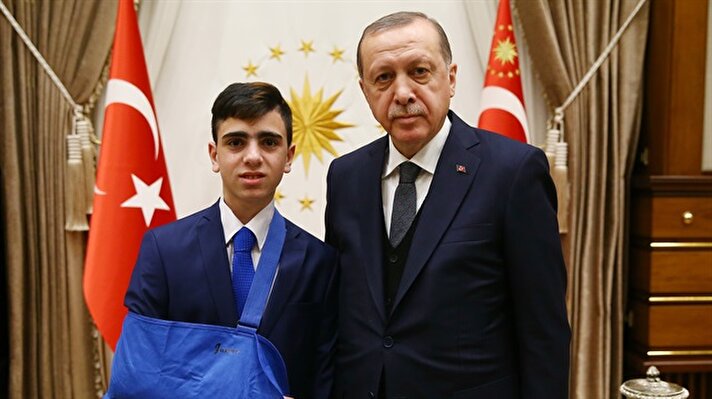 Erdoğan receives Fawzi al-Junaidi