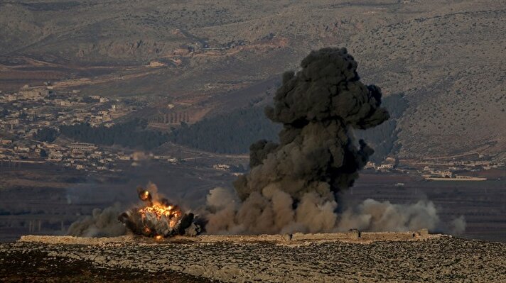 Turkish war planes bomb PKK targets in Syria's Afrin