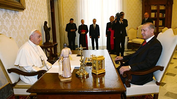 Turkish President Erdoğan in Vatican