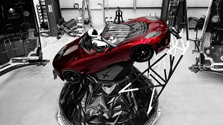 Teknoloji devleri Space X ve Telsa'nın kurcusu olan Elon Musk, kendi otomobili Tesla Roadster'ı David Bowie'nin 'Space Oddity'si eşliğinde Mars yörüngesine yollamayı planladığını açıklamıştı.