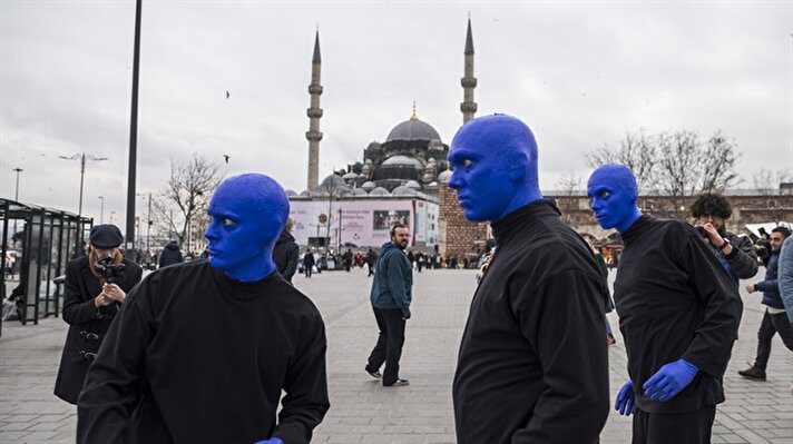 Blue Man Group in Istanbul