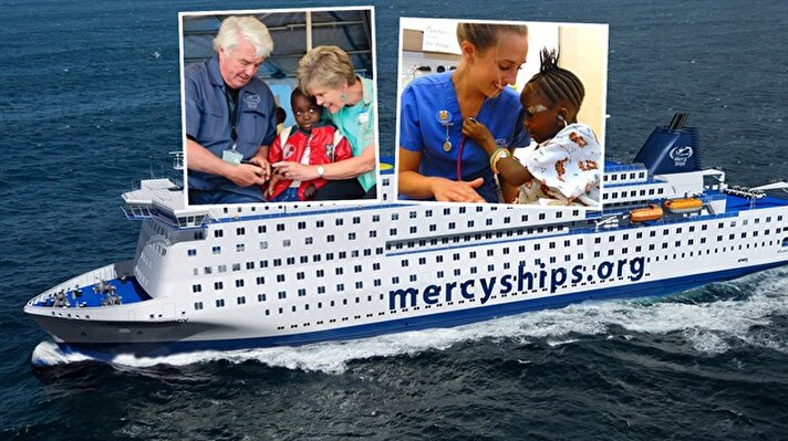 Mercy Ships'i görenler ilk bakışta tatil gemisi sansa da aslında dünyanın en büyük yüzen hastanesi. Uluslararası bir yardım kuruluşu olan Mercy Ships, 70'ten fazla gelişmekte olan ülkede yardıma muhtaç ve yoksul insanların tedavisi için okyanusları aşıyor. 