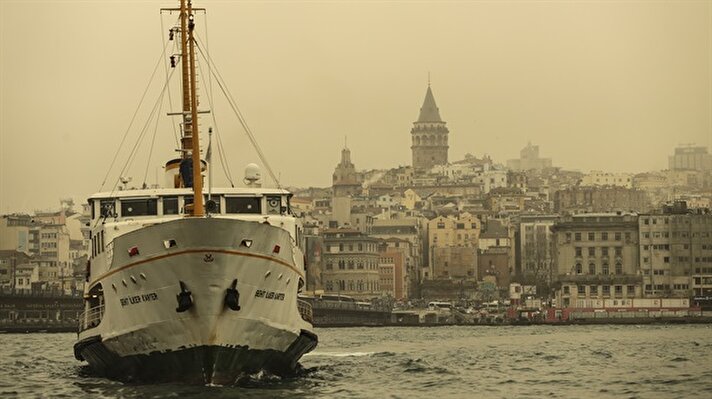 Dust transportation in Istanbul