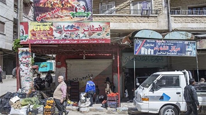 Residents of the Syrian city of Afrin are recovering from the trauma caused by the PKK/PYD terror they have witnessed as the number of stores opened in the city center has started to increase. Normalcy has gradually returned to daily life in northwestern Syria's Afrin region, which was liberated by Turkey-backed forces from the YPG/PKK and Daesh terrorist groups.

