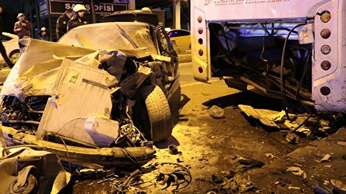 Kaza, 02.00 saatlerinde, Kadıköy Acıbadem Mahallesi, Acıbadem Caddesi üzerinde meydana geldi. 