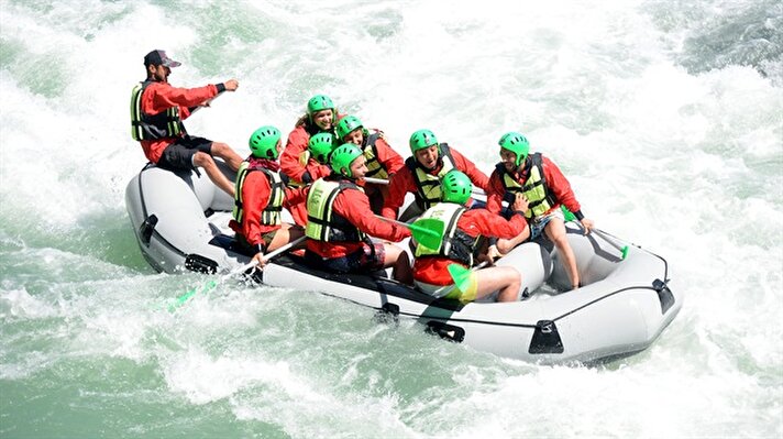 River rafting in Turkey’s tourism capital Antalya