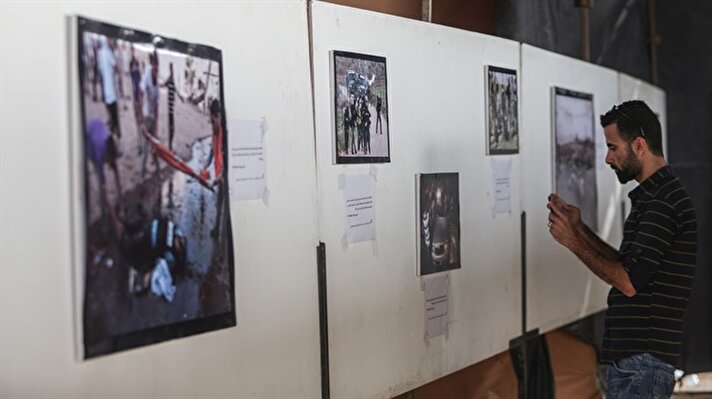 Exhibition on Israeli violations against press members