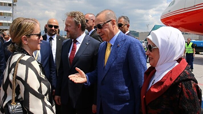 Turkish President Recep Tayyip Erdoğan on Sunday has arrived in Bosnia and Herzegovina's capital Sarajevo on a working visit.  