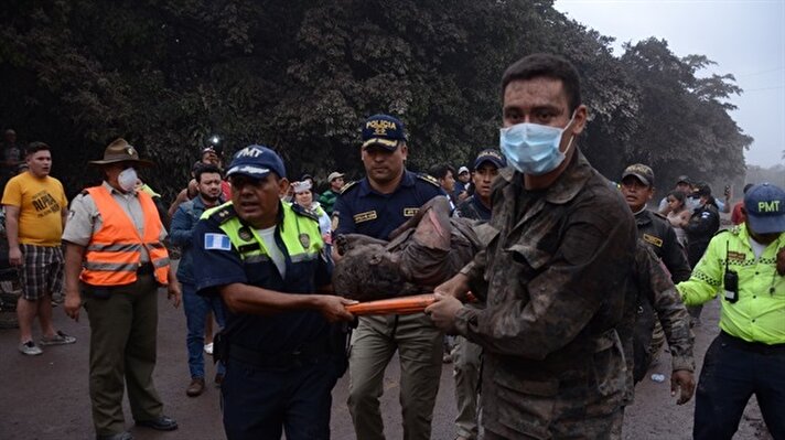 At least 25 people were killed and hundreds others injured when the Fuego Volcano, located 40 kilometers (25 miles) off the capital Guatemala City, erupted on Monday

