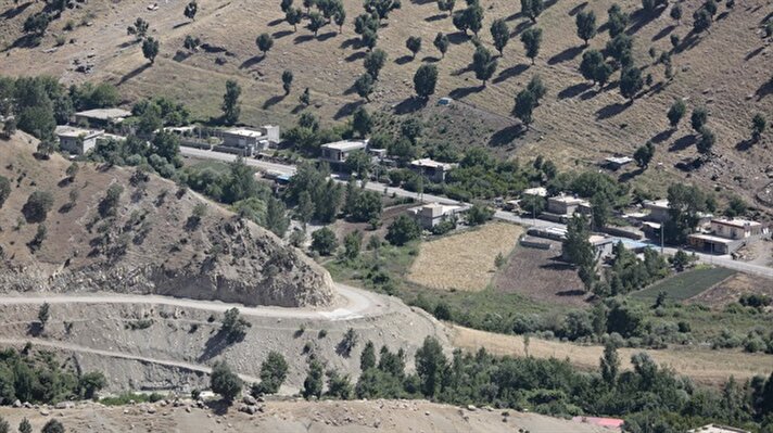 Terör örgütü PKK’nın bulunduğu Kuzey Irak'taki Kandil Dağı görüntülendi.